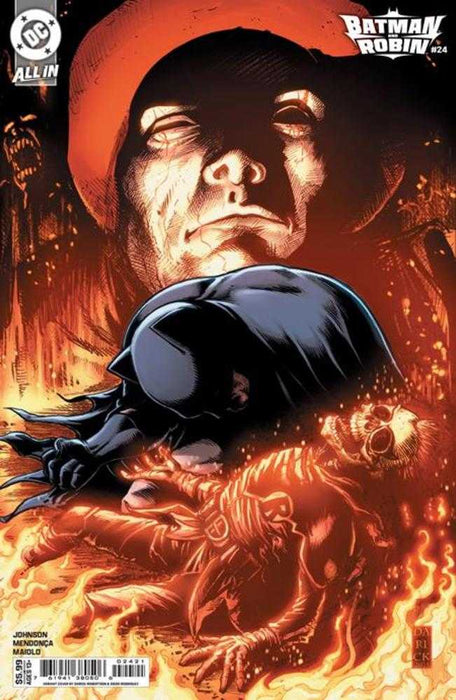 Batman And Robin #24 Cover B Darick Robertson Card Stock Variant DC Comics