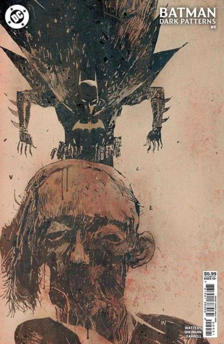 Batman Dark Patterns #9 (Of 12) Cover B Ashley Wood Card Stock Variant DC Comics