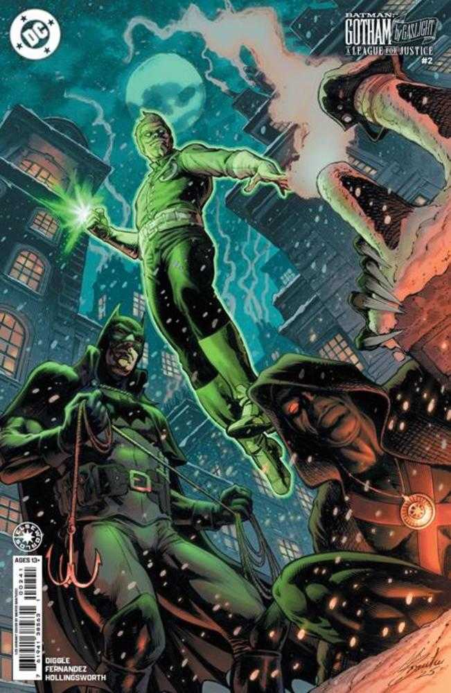Batman Gotham By Gaslight A League For Justice #2 (Of 6) Cover D 1 in 25 Marco Santucci Card Stock Variant DC Comics