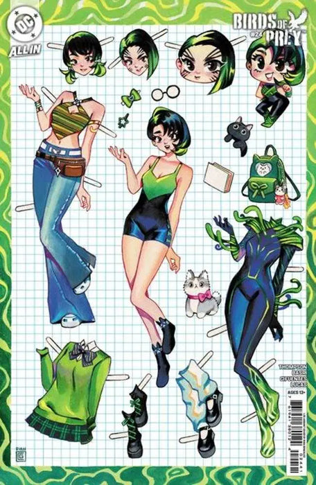 Birds Of Prey #24 Cover E 1 in 25 Rian Gonzales Card Stock Variant DC Comics