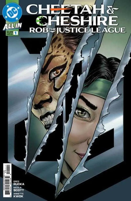 Cheetah And Cheshire Rob The Justice League #1 (Of 6) Cover A Nicola Scott DC Comics
