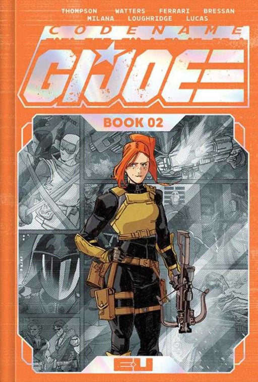 Codename G.I. Joe Deluxe Edition Hardcover Book 02 Marco Ferrari Spot Foil Cover Image Comics