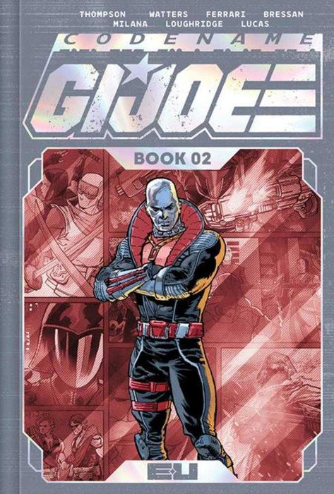 Codename G.I. Joe Deluxe Edition Hardcover Book 02 Direct Market Exclusive Andrei Bressan & Adriano Lucas Spot Foil Cover Image Comics