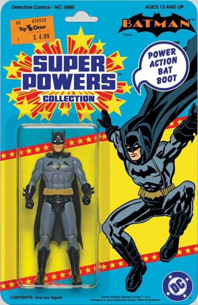 Detective Comics #880 Facsimile Edition Cover B Jason Geyer & Alex Saviuk Super Powers Card Stock Variant DC Comics
