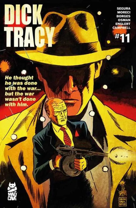 Dick Tracy #11 Cover B Francesco Francavilla Variant Mad Cave Studios