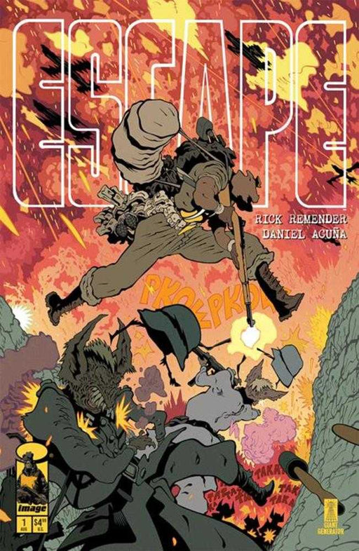 Escape #1 Cover D 1 in 50 Tradd Moore Variant Image Comics