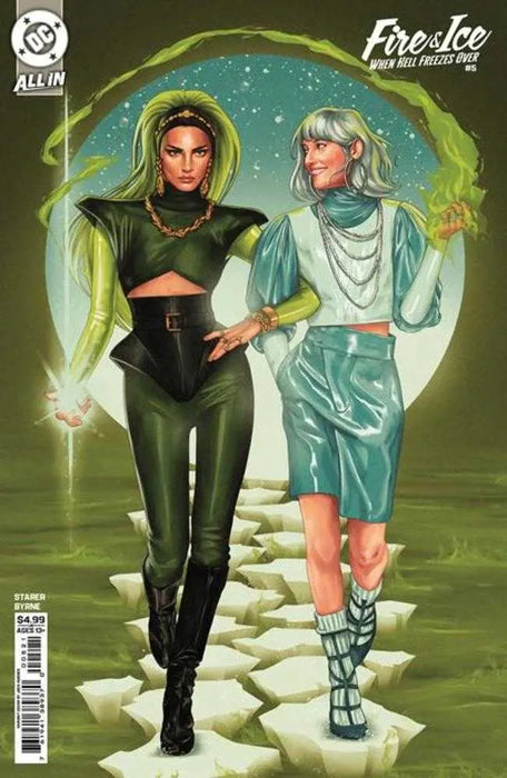 Fire & Ice When Hell Freezes Over #5 (Of 6) Cover B Jack Hughes Card Stock Variant DC Comics