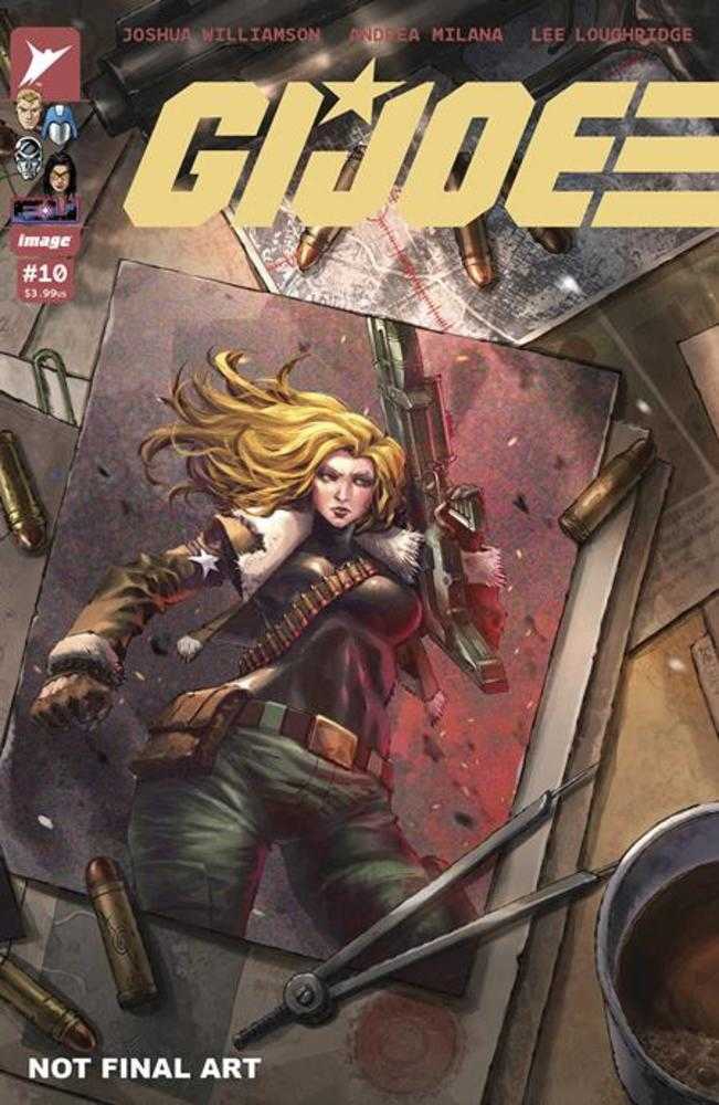 G.I. Joe #10 Cover C 1 in 10 Alan Quah Connecting Variant Image Comics