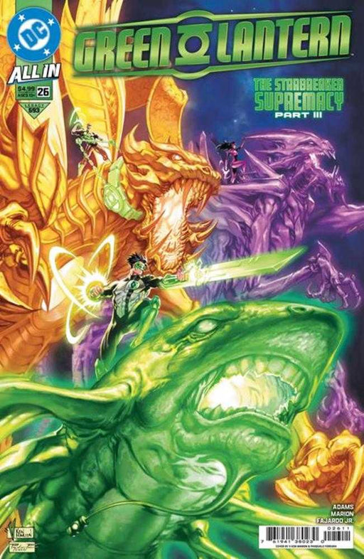 Green Lantern #26 Cover A V Ken Marion Connecting (Starbreaker Supremacy) DC Comics
