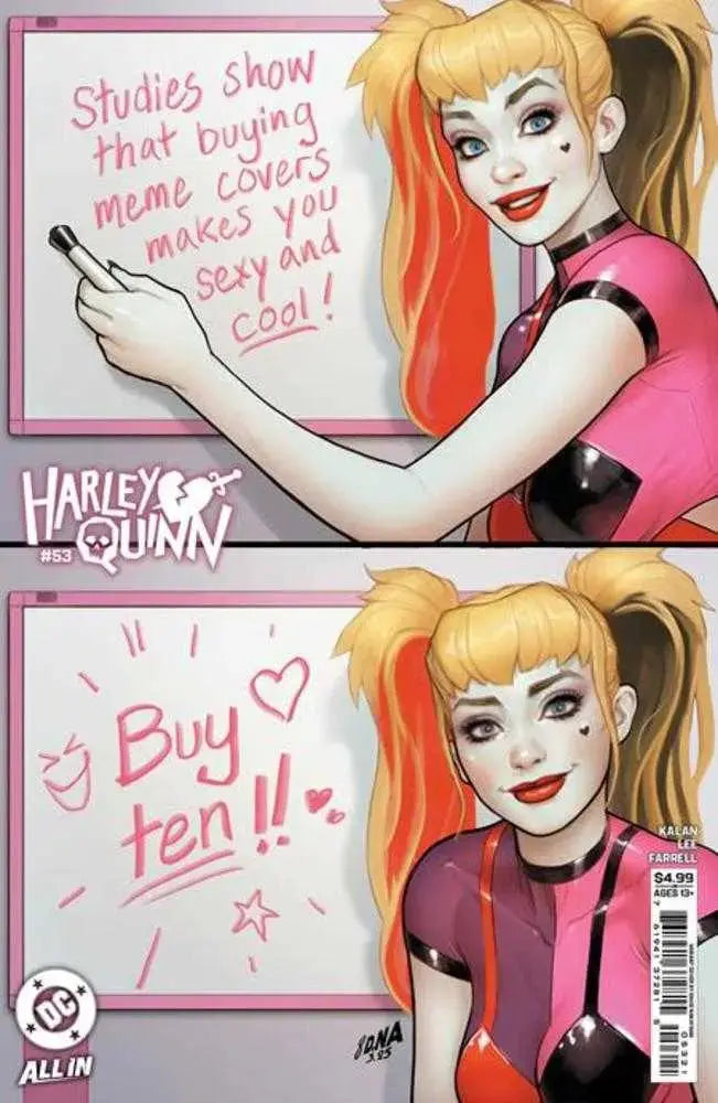 Harley Quinn #53 Cover B David Nakayama Card Stock Variant DC Comics
