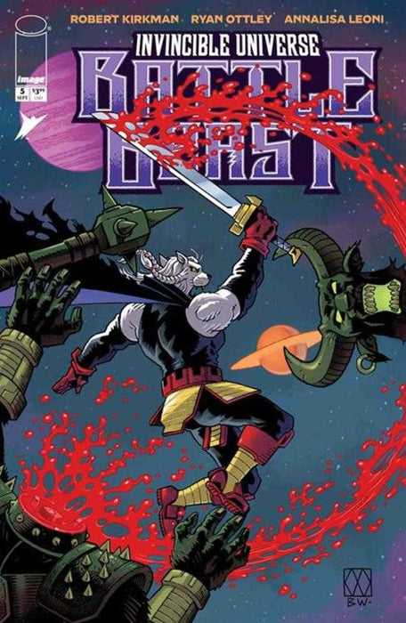 Invincible Universe Battle Beast #5 Cover E 1 in 50 Matt Wagner & Brennan Wagner Variant Image Comics