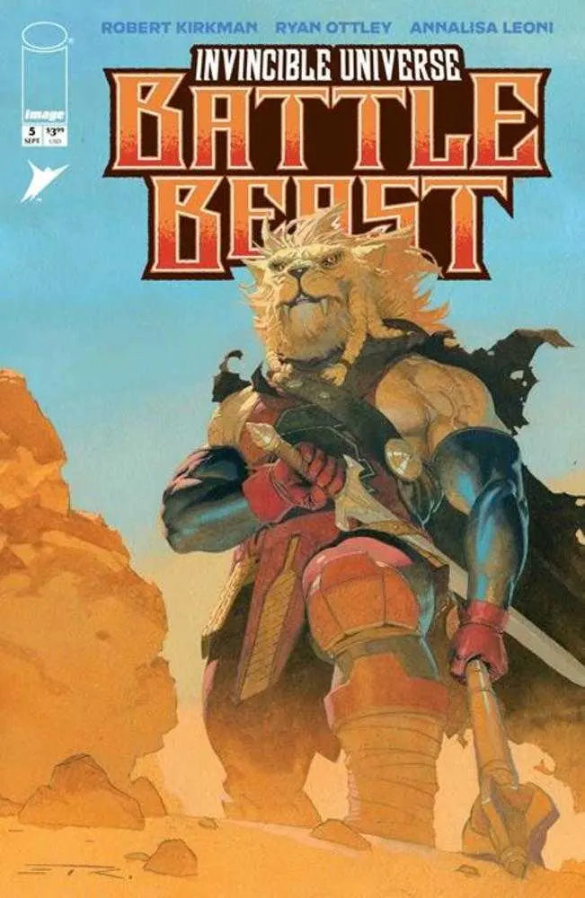 Invincible Universe Battle Beast #5 Cover F 1 in 100 Esad Ribic Variant Image Comics