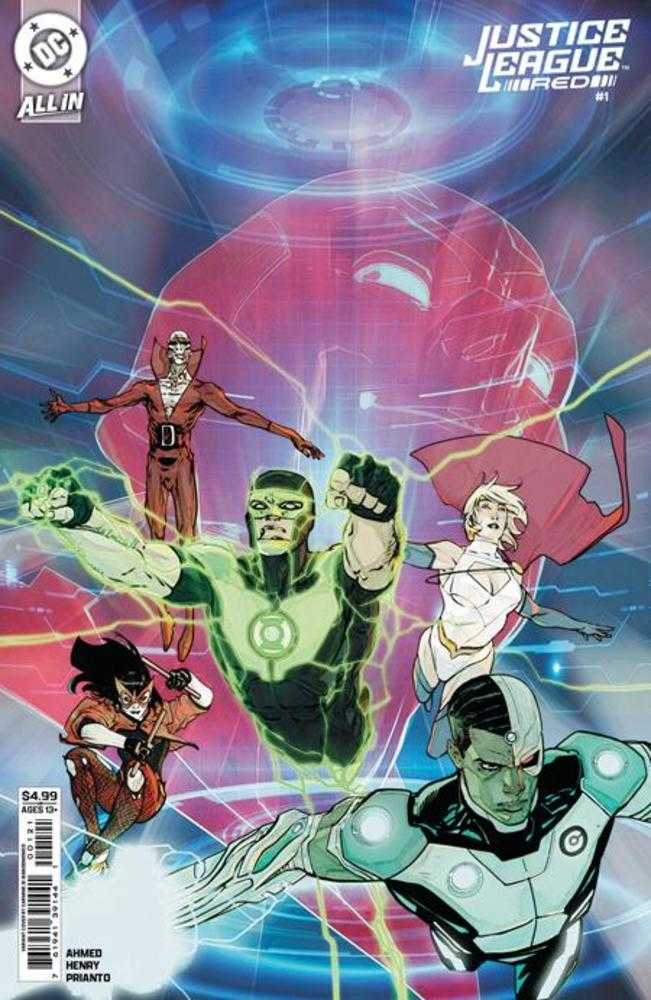 Justice League Red #1 (Of 6) Cover B Carmine Di Giandomenico Card Stock Variant DC Comics