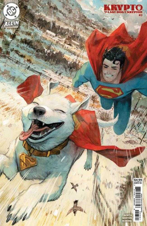 Krypto The Last Dog Of Krypton #3 (Of 5) Cover B Niko Henrichon Card Stock Variant DC Comics