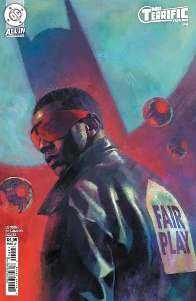 Mr Terrific Year One #4 (Of 6) Cover B Greg Smallwood Card Stock Variant DC Comics