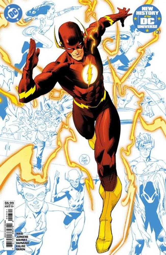 New History Of The DC Universe #3 (Of 4) Cover B Dan Mora Card Stock Variant DC Comics