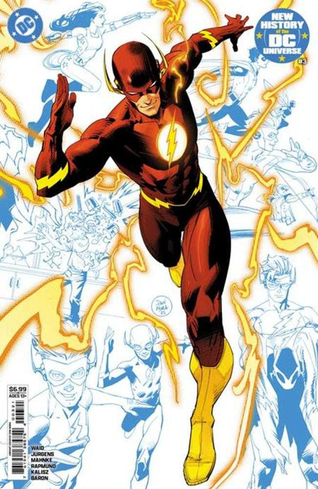 New History Of The DC Universe #3 (Of 4) Cover B Dan Mora Card Stock Variant DC Comics