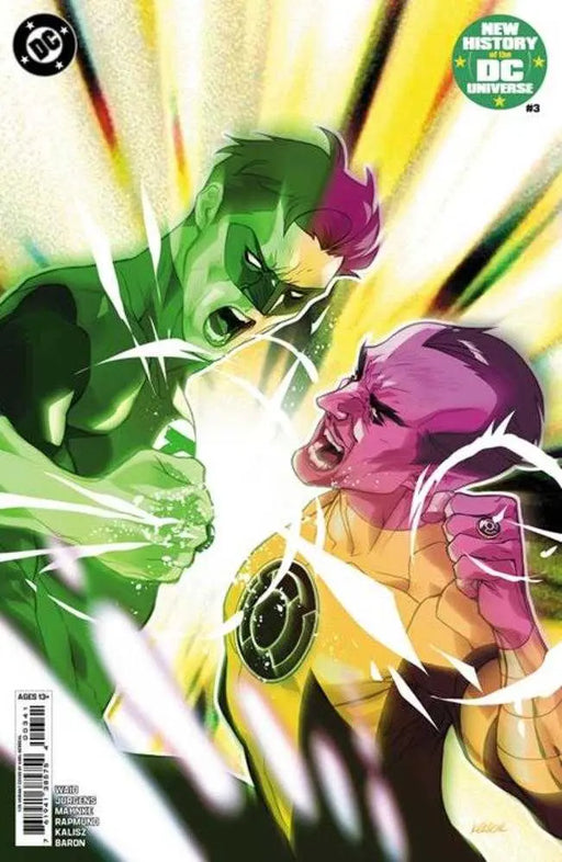 New History Of The DC Universe #3 (Of 4) Cover G 1 in 25 Karl Kerschl Card Stock Variant DC Comics