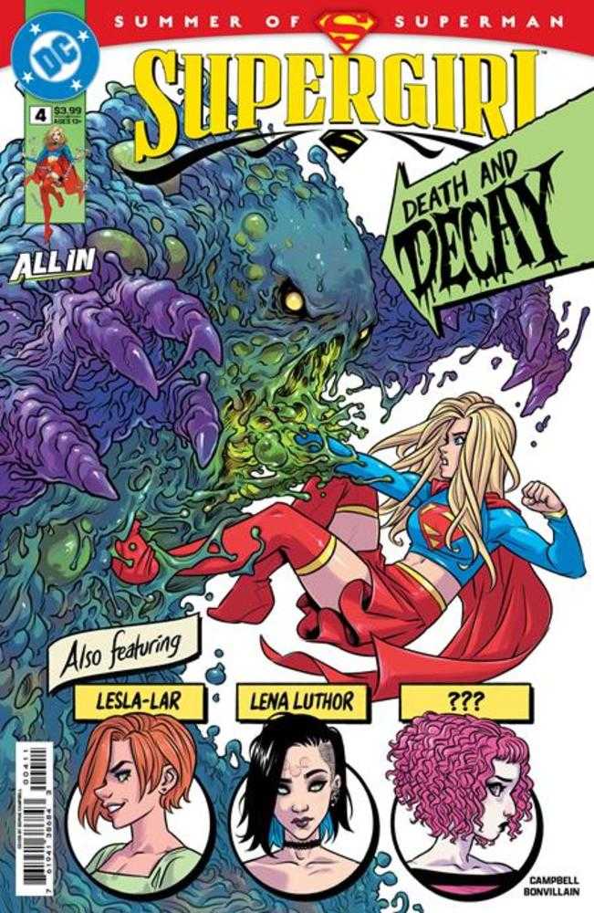 Supergirl #4 Cover A Sophie Campbell DC Comics