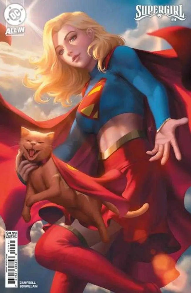 Supergirl #4 Cover C Ejikure Card Stock Variant DC Comics