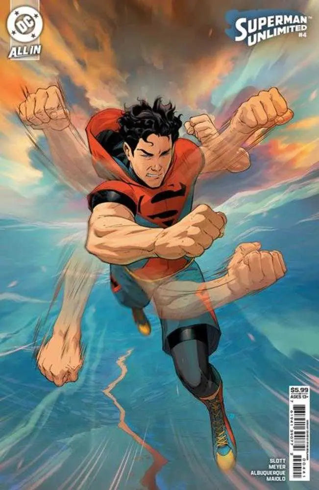 Superman Unlimited #4 Cover E Ryan Benjamin Card Stock Variant DC Comics