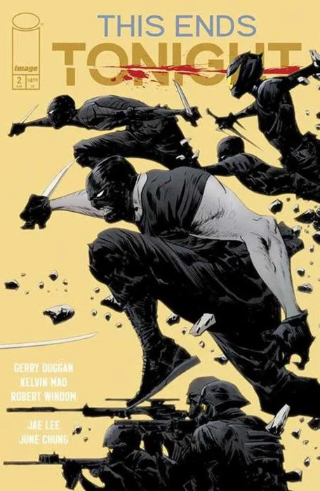 This Ends Tonight #2 (Of 3) Cover B Inc 1:15 Jae Lee Connecting Ninja Variant Image Comics
