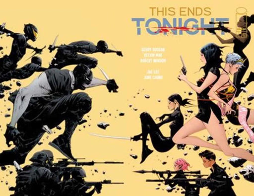 This Ends Tonight #2 (Of 3) Cover C In 1 in 25 Jae Lee Wraparound Variant Image Comics