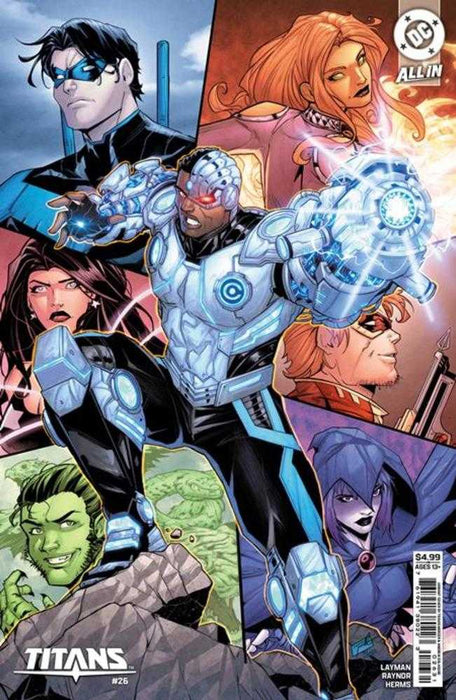 Titans #26 Cover C Travis Mercer Card Stock Variant DC Comics