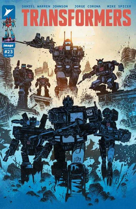 Transformers #23 Cover B Jorge Corona & Mike Spicer Variant Image Comics