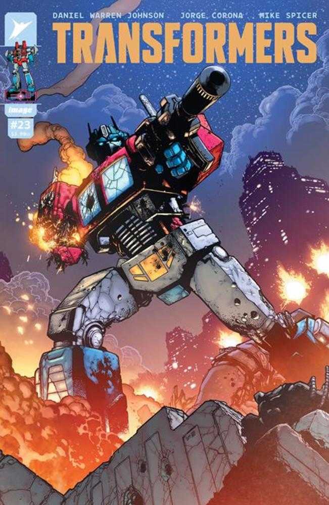 Transformers #23 Cover D 1 in 25 Doug Mahnke & David Baron Variant Image Comics