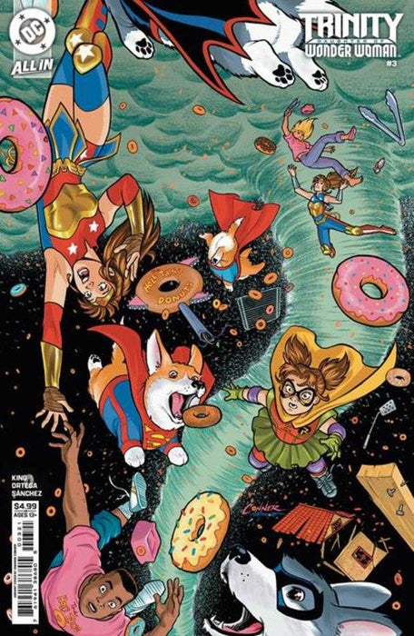 Trinity Daughter Of Wonder Woman #3 (Of 6) Cover B Amanda Conner Card Stock Variant DC Comics