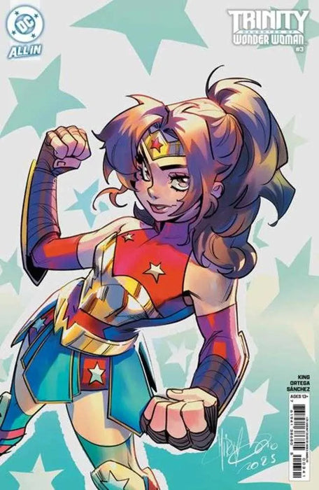 Trinity Daughter Of Wonder Woman #3 (Of 6) Cover D 1 in 25 Mirka Andolfo Card Stock Variant DC Comics