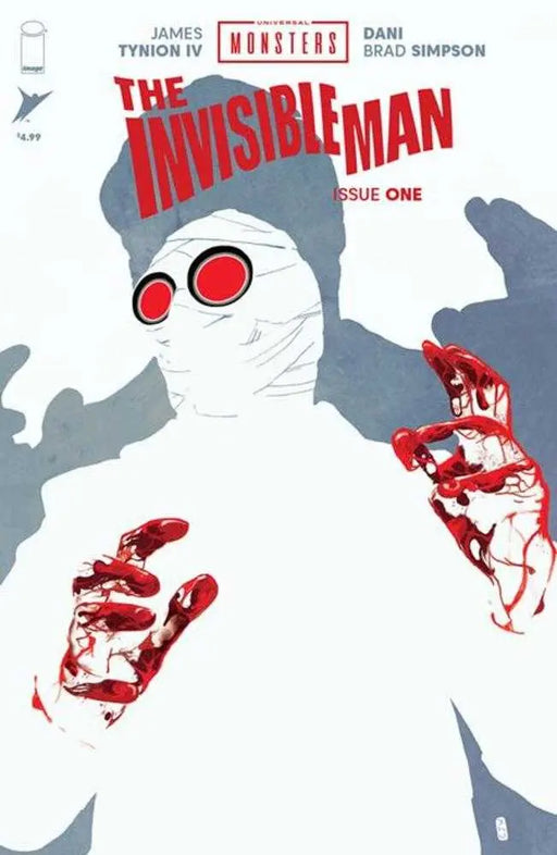 Universal Monsters The Invisible Man #1 (Of 4) Cover G 1 in 100 Christian Ward Foil Variant Image Comics