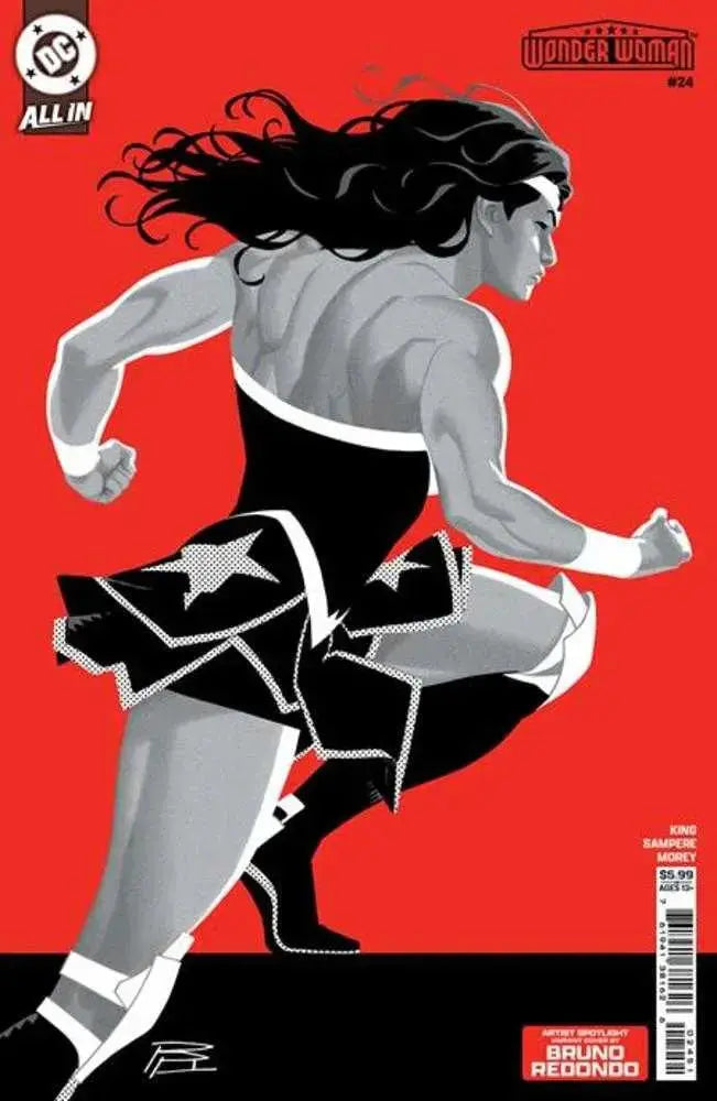 Wonder Woman #24 Cover D Bruno Redondo Artist Spotlight Card Stock Variant DC Comics