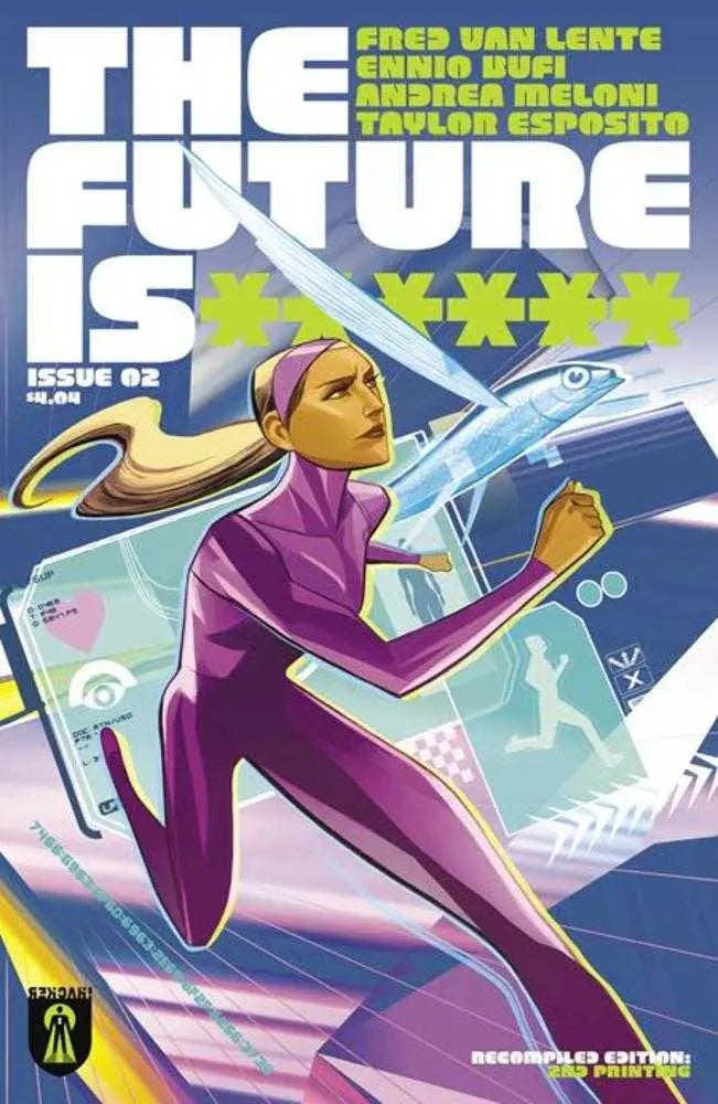 Future Is ****** #2 2nd Print (Mature) REKCAH Comics