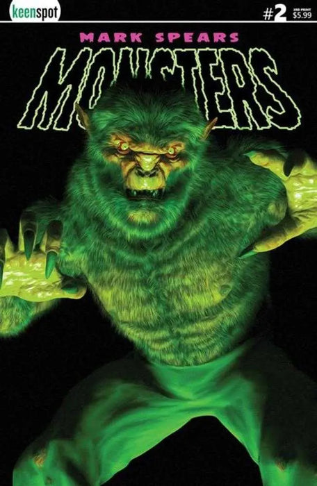 Mark Spears Monsters #2 3rd Print Cover A Mark Spears The Werewolf Ex Posse Holdings