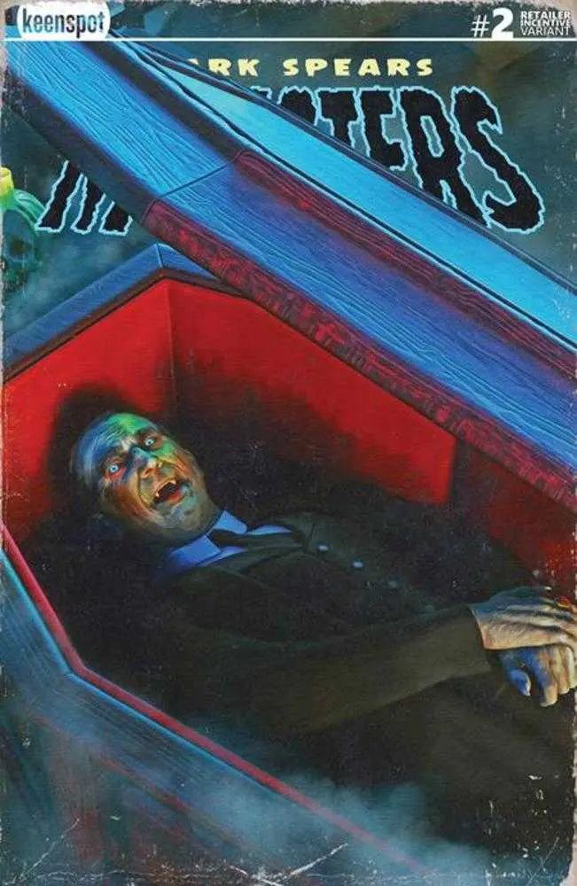 Mark Spears Monsters #2 3rd Print Cover B Inc 1:20 Mark Spears Waking The Dead Variant Ex Posse Holdings