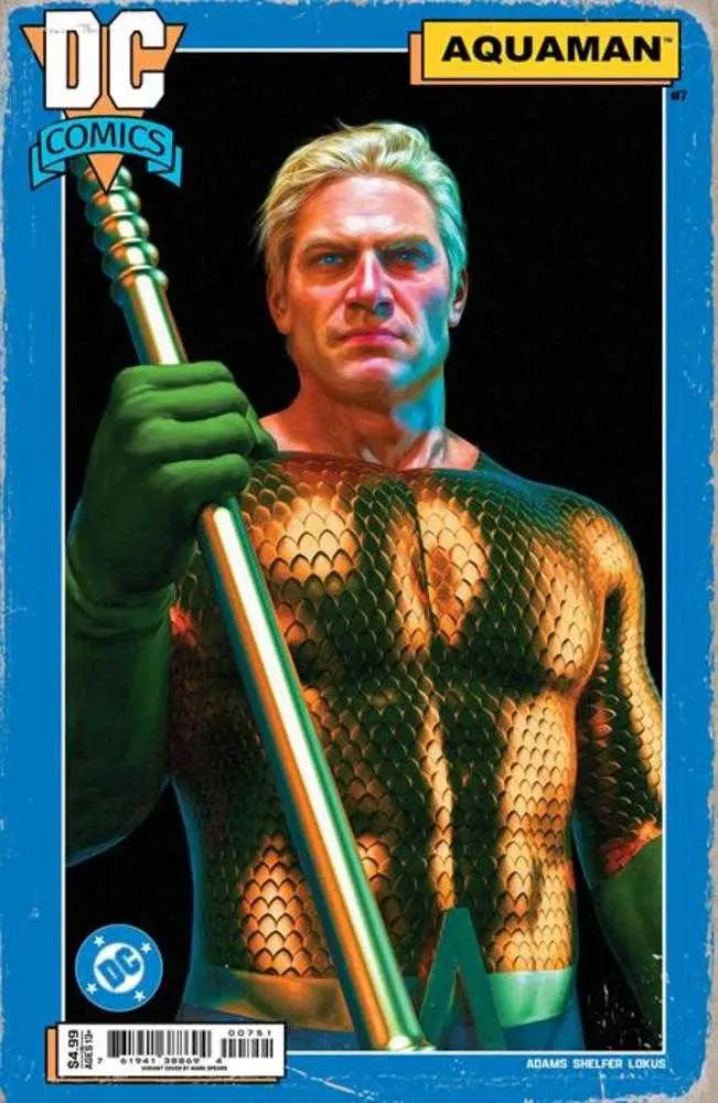 Aquaman #7 Cover E Mark Spears Card Stock Variant DC Comics
