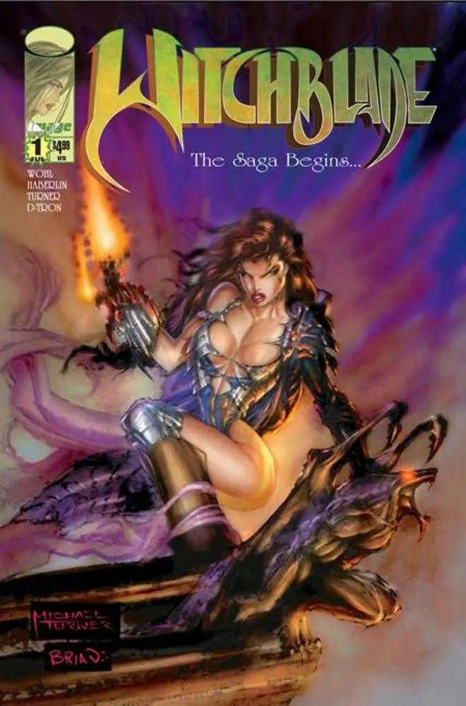 Witchblade #1 Facsimile Edition Cover B Michael Turner Foil Variant (Mature) Image Comics