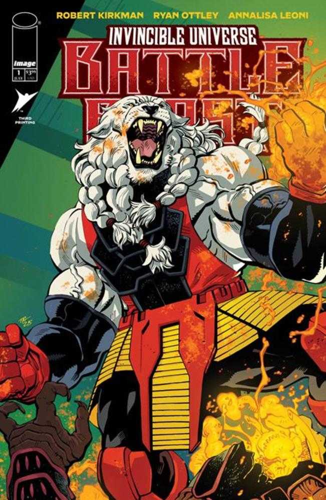 Invincible Universe Battle Beast #1 3RD Printing Image Comics