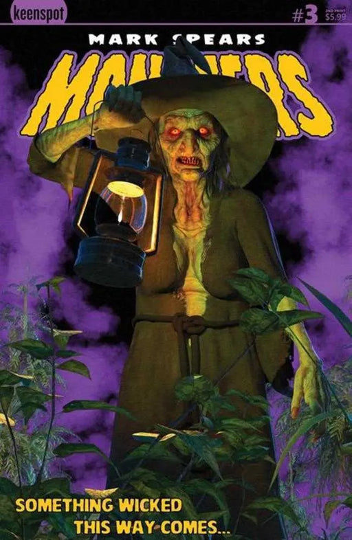 Mark Spears Monsters #3 2nd Print Cover A Mark Spears Something Wicked Ex Posse Holdings (Keenspot)