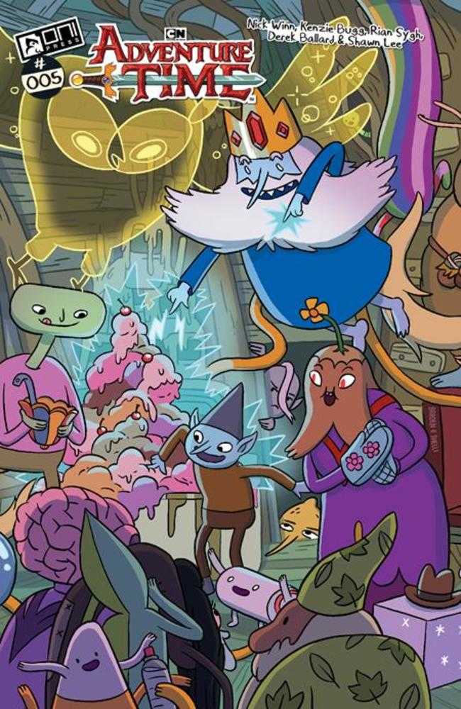 Adventure Time (2025) #5 Cover D 1 in 10 Shelli Paroline & Braden Lamb Infinite Interlocking Variant Oni Press
