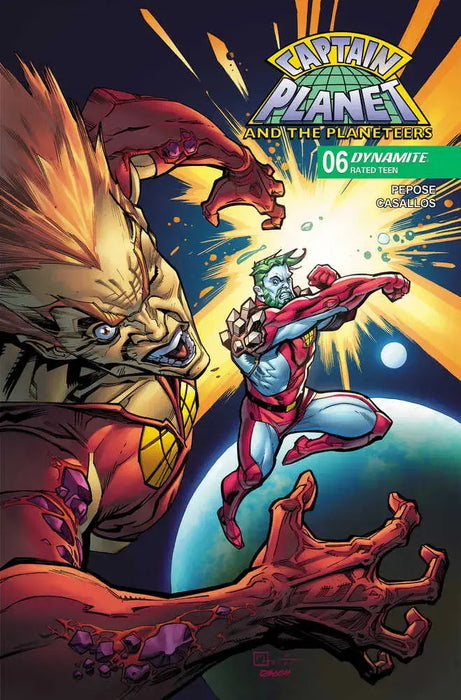 Captain Planet #6 Cover A Chad Hardin Dynamite Entertainment