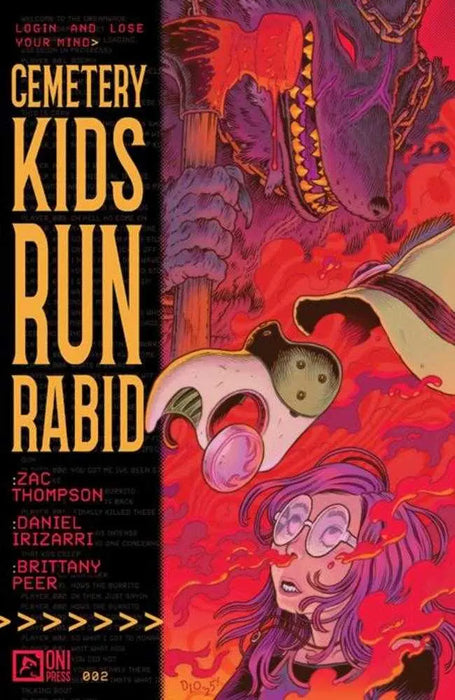 Cemetery Kids Run Rabid #2 (Of 4) Cover A Daniel Irizarri Oni Press