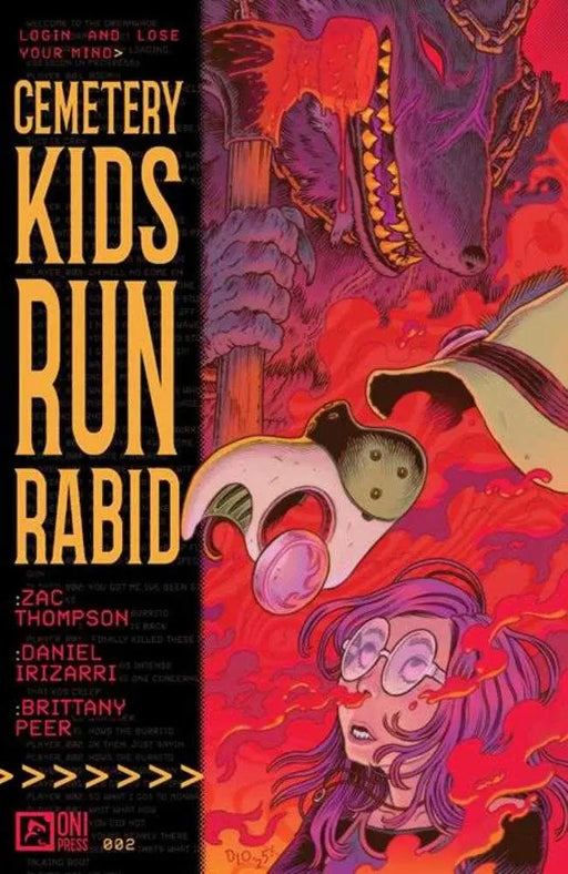 Cemetery Kids Run Rabid #2 (Of 4) Cover A Daniel Irizarri Oni Press