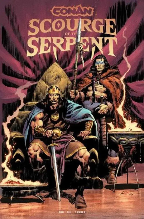 Conan The Barbarian Scourge Of The Serpent #1 (Of 4) Cover A ( Titan Comics