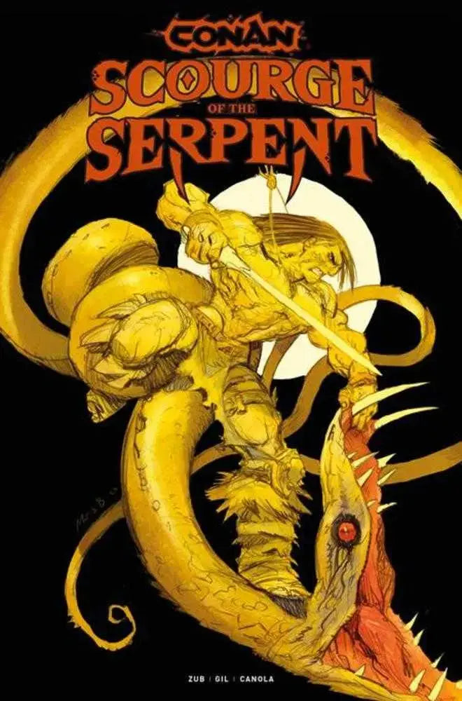 Conan The Barbarian Scourge Of The Serpent #1 (Of 4) Cover D ( Titan Comics