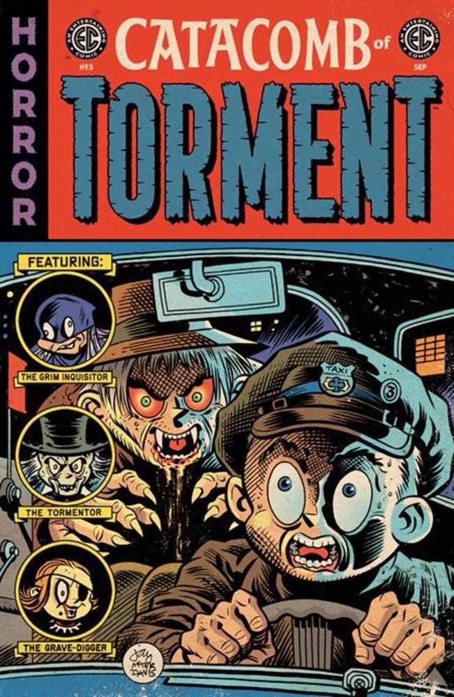 EC Catacomb Of Torment #3 Cover C 1 in 10 Jay Stephens EC Homage Variant Oni Press