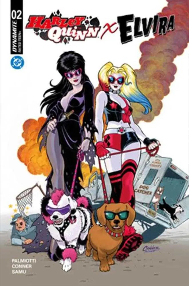 Harley Quinn X Elvira #2 Dynamite Entertainment