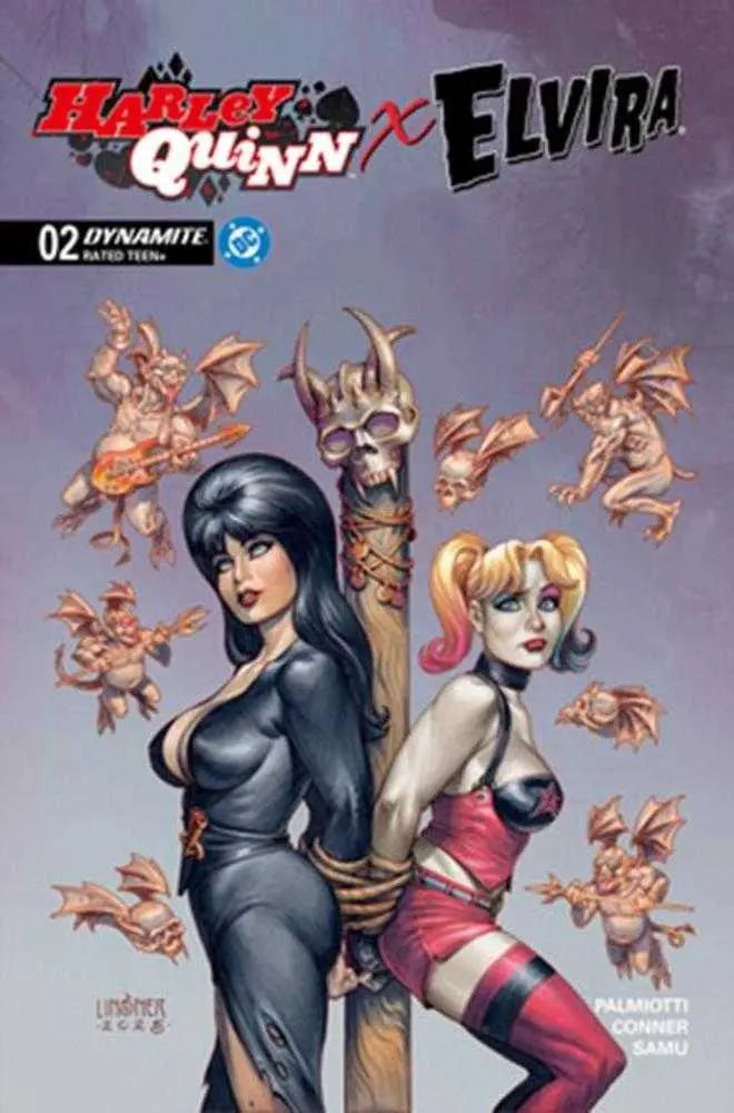 Harley Quinn X Elvira #2 Dynamite Entertainment